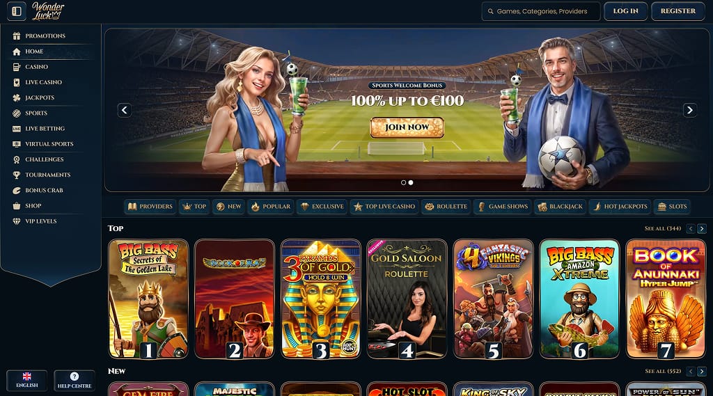Gambling review site - Wonderluck